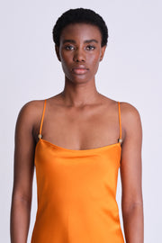 Twist Strap Cami Dress - Apricot