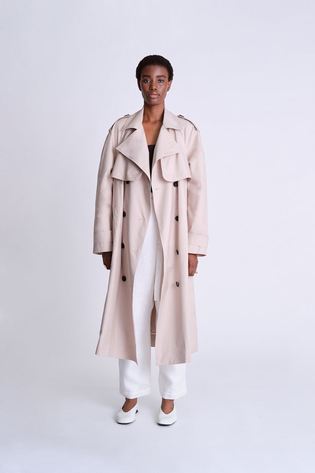 Double brest Trench Coat - Sand