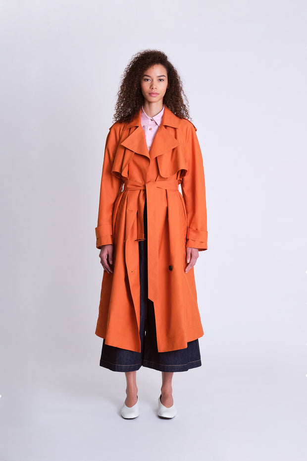 Double Breasted Trench Coat