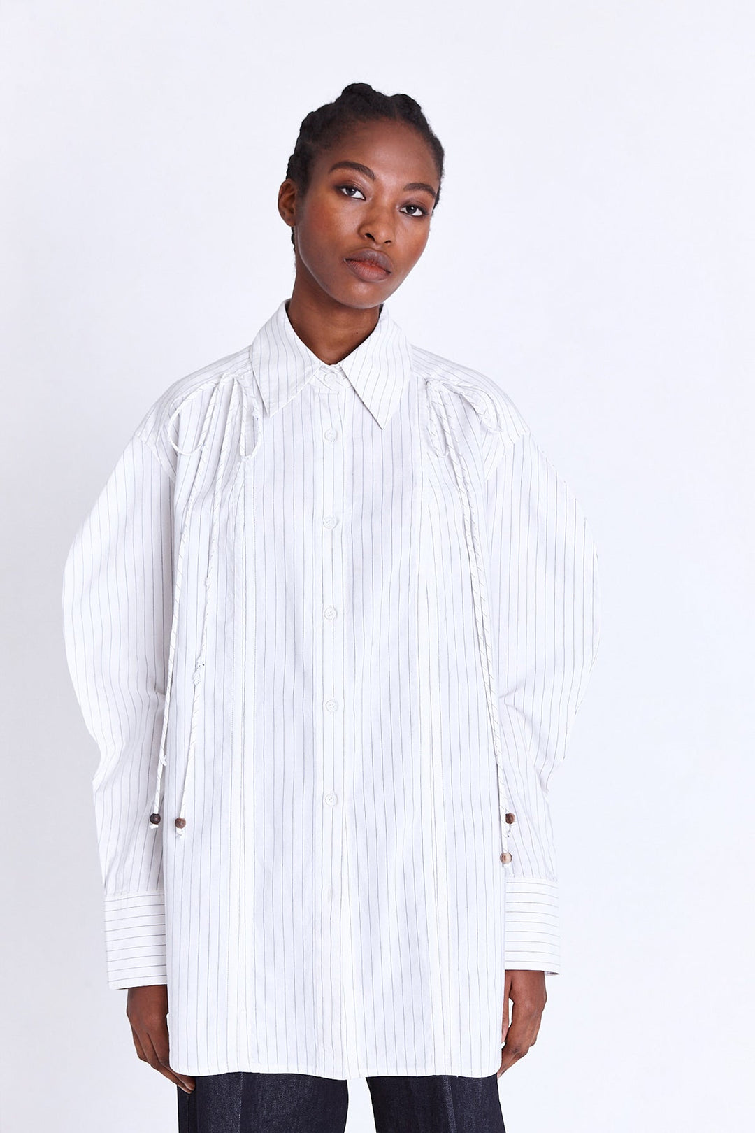アパルトモン ニリロータン　STRIPE OVERSIZE SHIRT L'Appartement DEUXIEME CLASSE - アパルトモン ニリロータン