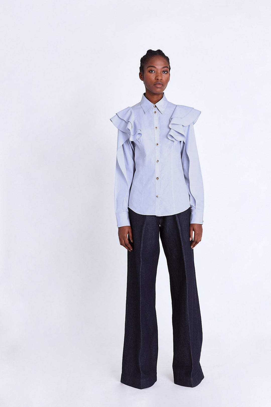 rurumu: 24SS “seelie court&quot;ruffle shirts rurumu: 24SS ruffle shirts - Blouse
